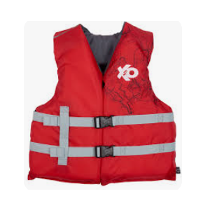 Youth Open Side Vest Red 36-29in