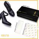 IDIFU Women's Tracy Platform High Heels Closed Toe Pumps Strappy Cross Ankle Strap Shoes for Casual Work Wedding (8 M US, Black)