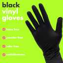 Colortrak Disposable Powder Free Vinyl Gloves, Single-Use, Latex-Free, Powder Free, Ambidextrous, 1 Pack, M