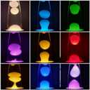 13" Liquid Motion Light with Remote, 13 RGB Color Changing Mood Light, 4 Dynamic Modes & 4 Brightness, Modern Volcano Lamp for Room Decor, Birthday Christmas Gift Ideal for Teens, Kids, Adults (White)
