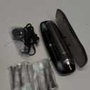 Aquasonic Black Series Ultra Whitening Toothbrush  ADA Accepted Electric Toothbrush- 8 Brush Heads & Travel Case  40,000 VPM Electric Motor & Wireless Charging - 4 Modes w Smart Timer (1 Count (Pack of 1))