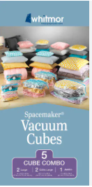 Space Maker Vacuum Cubes S/5