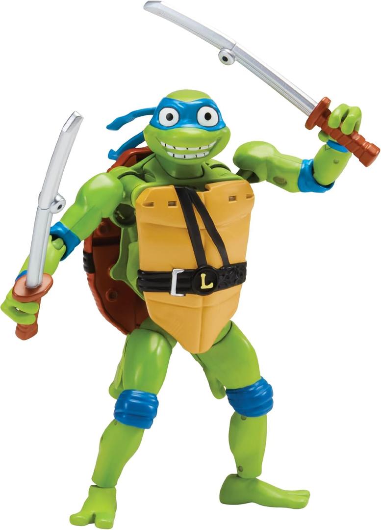 Tales of Teenage Mutant Ninja Turtles: Mutations Deluxe 5.5 Leonardo Pet to Ninja Figure by Playmates Toys