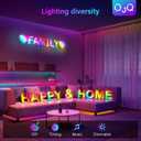 OJQ Light Up Letters LED Letter - Marquee Letters Dorm Room Decor Bedroom Wall Decor Room Lights - Christmas Birthday Gifts for Girl - Teen Girls Gifts Party