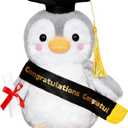 Graduation Decorations 2026 Penguin Plush9.05 Inch Class of 2026 Graduation Plush Penguin Stuffed Animal,Cute Graduation Gifts for Kindergarten, High School, and College Graduates (Penguin)