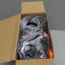 40" x 7" Water Pipe Heat Blanket with Thermostat, Self Regulating Faucet Heating Blanket, Winter Heating Tape for Metal and Plastic Pipes, 120V, Thermostat Max Temp 140˚F (2 Pack, Orange)