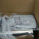 Upgraded Pizza Oven Heats up to 840F Makes 12 Inch Pizzas in 90 Seconds Countertop Electric Pizza Maker with 6 Touchscreen Presets Pizza Stone & Peel Included - Stainless Steel