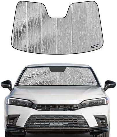 Pigenius Windshield Sun Shade for Honda Civic 2022-2025,Durable Front Window Sun Shade Shield, Adaptable Summer Winter Sunshade Pigenius Windshield Sun Shade for Honda Civic 2022-2025,Durable Front Window Sun Shade Shield, Adaptable Summer Winter Sunshade