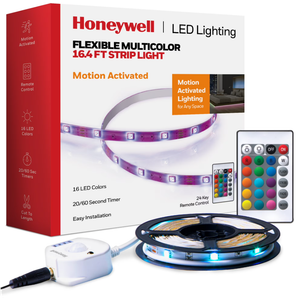 Honeywell LED Lighting. Flexible Multicolor 16.4ft Strip Light. Weather Proof