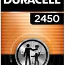 Duracell CR2450 Lithium Battery, 1 Count (Pack of 1), Coin Battery for Key Fob, Car Remote, Watch, and Other Devices, CR2450 Lithium 3 Volt (3V) Cell