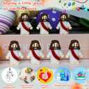 2 x ILHSTY 32 Pcs Little Jesus Figures  Mini Rubber Jesus Toys Jesus Love You for Easter Egg Fillers Egg Hunts Religious Party Favors Gifts Hide and Seek Baptism Gifts Sunday School (Red)