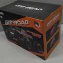 MEW4 1/16 4X4 RC Offroad Truck - RTR Durable Beginner RC Car, High Speed 38 Km/h, Remote Control Monster Truck with 2 1500 mAh Batteries,Gifts for Adult