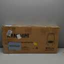 Kanchimi 40" 48" Folding Mini Fitness Indoor Exercise Workout Rebounder Trampoline with Handle, Max Load 330lbs (Black)