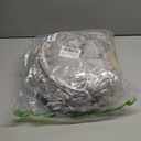 LUCKITTY Geometric Cat Tunnel Bed Under Christmas Tree Oxford Outside with Plush Inside,Cats Toys Collapsible Tunnel Tube with Balls, for Rabbits, Kittens, Ferrets,Puppy 3FT (Small - Straight Tunnel)