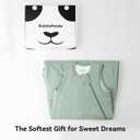 BubblePanda Rayon Made from Bamboo Sleep Sack  1.0 Tog Soft Toddler Sleeping Sack  for Infant Newborn Babies 2-Way Zipper Baby Wearable Blanket, S