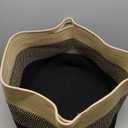 Extra Large Blanket Basket 87L, Laundry Hamper, Baby Nursery Hamper for Storage Toys Clothes Towels, Large Cotton Rope Laundry Basket for Girls Boys, 22”x 14”, Brown & Black