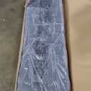 Sweetcrispy Queen Size Bed Frame - Fabric Upholstered Platform Bed with Headboard, 800LBS Sturdy Wooden Slats Support, No Box Spring Needed, Noise Free, Easy Assembly, Grey