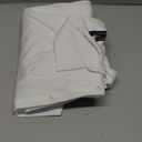 Tommy Hilfiger Men's Dress Shirt Slim Fit Non Iron Solid, White, 16" Neck 34"-35" Sleeve