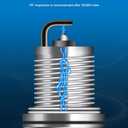 PHILTOP Ignition Coil Pack and Iridium Spark Plugs Fits for Honda 2010-2014 CR-V, 2008-2012 Accord 2.4L, 2012-2015 Civic 2.4L, 2012-2015 Crosstour 2.4L, Acura 2013-2015 ILX 2.4L, 4PCS UF602