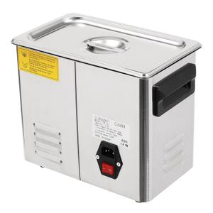 3.2L Ultrasonic Washing Machine, Stainless Steel Heated Ultrasound Cleaning Machine Digital Timer Temperature with Basket, Jewelry Watch Glasses Cleaner Solution for Industrial Commercial
