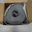 WILLBOND Carpet Cord Cover Cable Protector Floor Cover Cable Protector Management Only for Commercial Office Carpet(9.84 ft,Grey)