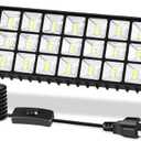 100W LED Shop Lights, 14000LM 6000K Plug in Garage Light with 6FT Power Cord, IP66 Waterproof Work Light for Garage, Outdoor, Workshop, Yard, Warehouses, Carport, Indoor