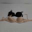 Hanes Women's Invisible Look Underwire Adjustable T-Shirt Bra (2 Pack) (36B)