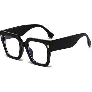 Madison Avenue Women Blue Light Glasses,Oversize Blue Light Blocker for Women, Anti Eyestrain & UV Protection Computer Eyeglasses Hanna (Tortoiseshell)
