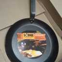 Lodge Pre-Seasoned Carbon Steel Skillet, Long Handle, 12 Inches