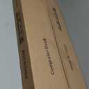 KLSMYHOKI Standing Desk Adjustable Height, Mobile Stand Up Desk with Wheels Small Computer Desk Rolling Desk, Portable Laptop Desk White Standing Table Home Office Desks 16"x31.5" Height 27"-43.5"