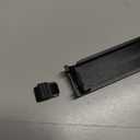 Cigarette Case with Lighter, 10 Regular Size Cigarettes Box Automatic Ejection Holder Built in Dual Arc Lighters USB Rechargeable (Black)