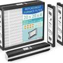 2-Pack 20x20x4 Air Filter Compatible with Honeywell FC100A1011 Lennox X0585