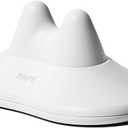 Danason II - Neck Pressure Point Massager, Extra Firm Suboccipital & Occipital Release, Acupressure Neck & Shoulder Tension Reliever, Cervical Traction Device (Floral White)