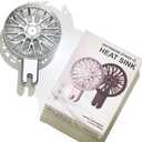 8 x Detachable Laptop Heatsink Cooler - Portable Cooling Fan for CPU/GPU, Universal Fit for MacBook Pro, Gaming Laptops, Notebooks (Stand Compatible)