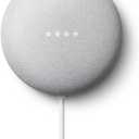 Google Nest Mini 2nd Gen - Bluetooth Speaker with English and Muliti Language Compatibility for Use Anywhere (Light Gray)