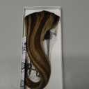 6pcs 6 Clips in Short Hair Extensions Human Hair Mini Clip ins Hair Extension Clip on Hair Pieces for Add Volume Highlights Straight Remy Hairpiece-10 Inch#4P27 Medium Brown&Dark Blonde