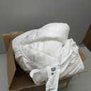 Utopia Bedding Quilted Fitted Mattress Pad, Queen Size, Elastic Fitted Mattress Topper Protector and Cover with Deep Pocket Stretches up to 16 Inches, Machine Washable (White)