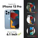 GEAR4 ZAGG Denali Case - Ultimate Impact Protection with D3O Reinforced Backplate and Frame - for Apple iPhone 13 Pro - Black,702008213