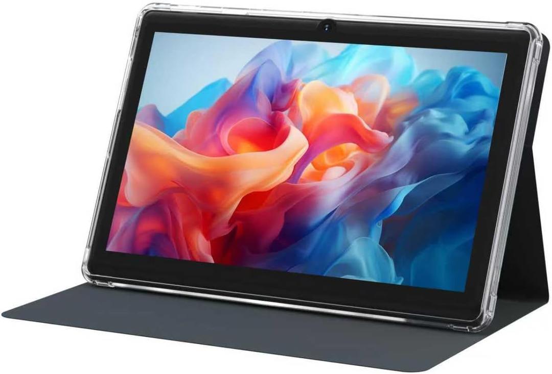 WUIUHOU 7 inch Android Tablet, 7'' HD IPS Touchscreent, Quad-Core, 8GB (5GB Expansion) RAM＆32GB ROM 1TB Expand, 2MP + 5MP Dual Camera, WiFi 6 Bluetooth 3000 mAh Battery Tab Tableta with Case.