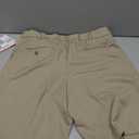 Grand Slam Men's 9" Flat Front Golf Short with Expandable Waistband, Lightweight Stretch Fabric, Moisture-Wicking, Chinchilla, 34