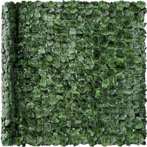 Best Choice Products Outdoor Garden 94x59-inch Artificial Faux Ivy Hedge Leaf and Vine Privacy Fence Wall Screen - Green