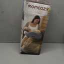 Momcozy Exclusive Memory Foam Nursing Pillow - Pioneering Safety Fence-Plus Size Breastfeeding Pillow for Ergonomic Comfort & Support-Easier and Healthier Nursing - Fit for All, Removable Cover