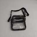Clear Bag Stadium Approved Transparent Crossbody Bag Purse for Concert, Sporting Events