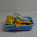 Water Table for Toddlers 1-3 with Electric Water Pump, Sand and Water Table for Kids Ages 4-6, Play Sink with Running Water, Sensory Table & Summer Water Toys (Blue)