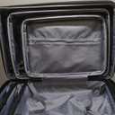 DUMOS 24 Inch Luggage, Hardside Suitcase with Spinner Wheels, Lightweight ABS Hard Shell Travel Luggage, Rolling Suitcase with TSA Approved Lock for Travel & Business, Blue