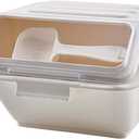 Winco IB-2S Shelf Ingredient Bins 2 gal (40 Cup Capacity), White