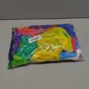 Elcoho 144 Pieces Plastic Leis Bulk in Bright Colors Lei Necklaces Assortment Tropical Decorations for Hawaiian Themed Party Favors with 12 Colors