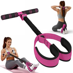 HOXWC Upgraded Multifunction Pedal Resistance Band with Handle, 50LBS Thickened Resistance Bands for Core/ABS, Arm, Waist, Abdomen, Leg Workout, Portable Sit Up Exercise Equipment for Women
