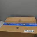 Floor Magazine Rack with Fabric Lining, Modern Metal Magazine Holder and Book Basket, Freestanding Decorative Magazine Stand for Living Room or Bedroom