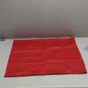Hiasan Red Valance Curtains for Kitchen Blackout Thermal Insulated Rod Pocket Window Valances, 52 x 18 Inches Length, 1 Panel